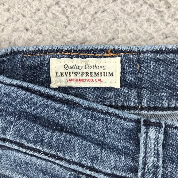 LEVIS 512 Jeans Mens 28x30 (Tag 28x32) Slim Taper Fit Stretch Premium Denim "E" - Picture 8 of 16